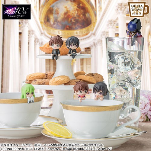 Code Geass Ochatomo Cup Decorations Set of 6 picture