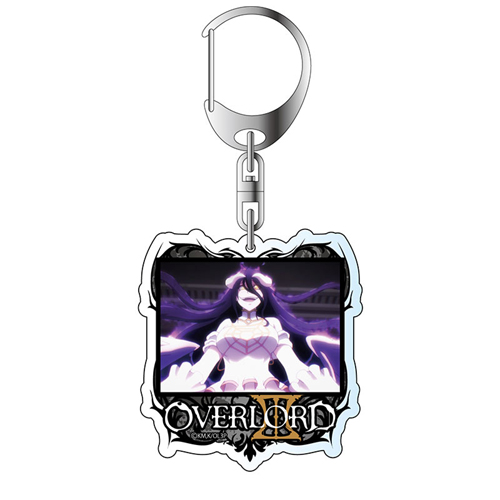 Overlord Albedo Scene Acrylic Key Chain