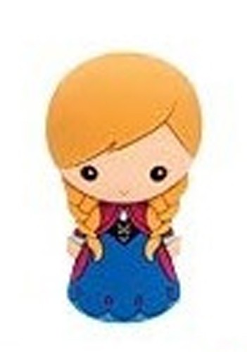 Disney Frozen Anna Figural Rubber Key Chain picture