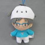 Yuri on Ice X Sanrio 5'' Yuri Katsuki X Pochacco Plush Phone Strap