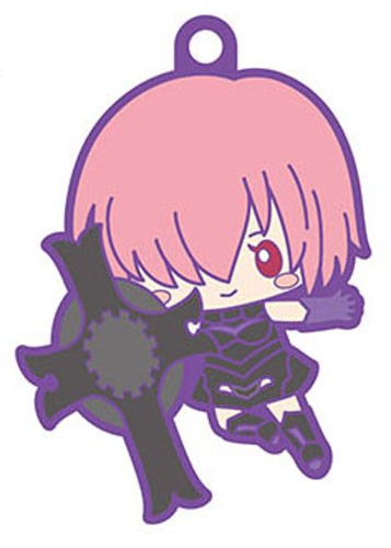 Fate Grand Order X Sanrio Mashu Kyrielight Rubber Key Chain