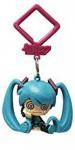 Vocaloid 2'' Hatsune Miku Crying Hanger Figure Bag Clip Key Chain