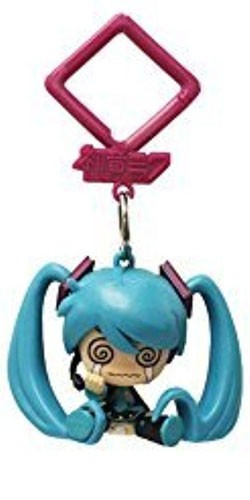 Vocaloid 2'' Hatsune Miku Crying Hanger Figure Bag Clip Key Chain picture