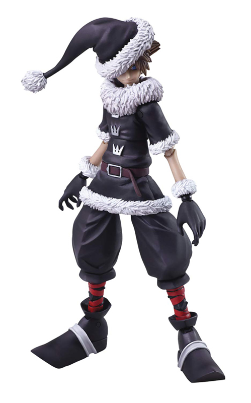 Kingdom Hearts II Sora Christmas Town Ver. Bring Arts Action Figure