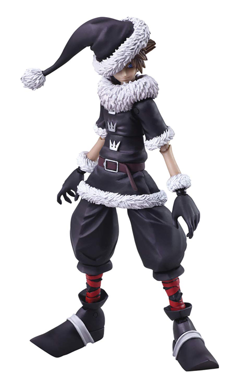 Kingdom Hearts II Sora Christmas Town Ver. Bring Arts Action Figure picture