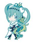 Vocaloid Racing Miku Alternate Side Visual Ver. GT Project Rubber Strap