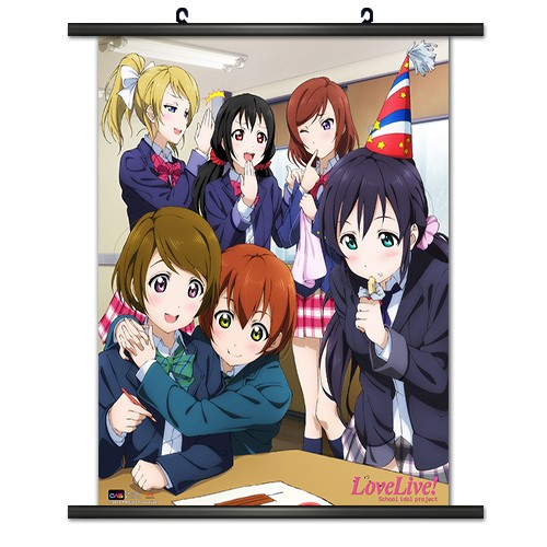 Love Live Classroom Party Wall Scroll Poster picture