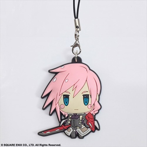 Final Fantasy XIII Lightning Rubber Phone Strap picture