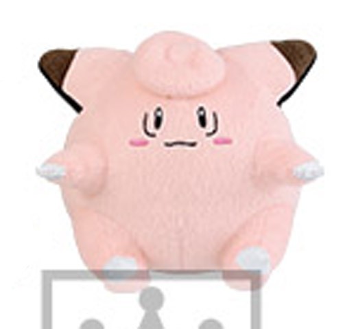 Pokemon 6'' Clefairy Sitting Banpresto Prize Plush