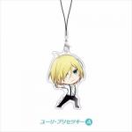 Yuri On Ice Yuri Plisetsky Skating Acrylic Phone Strap