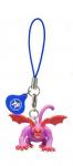 Dragon Quest AgDevil Pink Mascot Phone Strap