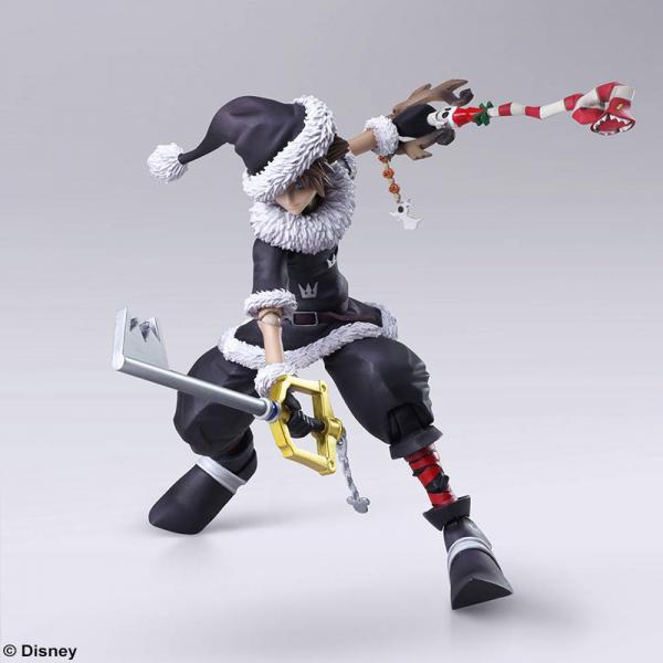 Kingdom Hearts II Sora Christmas Town Ver. Bring Arts Action Figure picture