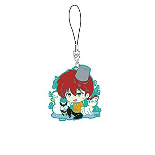 Ranma 1/2 Female Ranma, Mousse, P-Chan and Shampoo Pairs Phone Strap picture