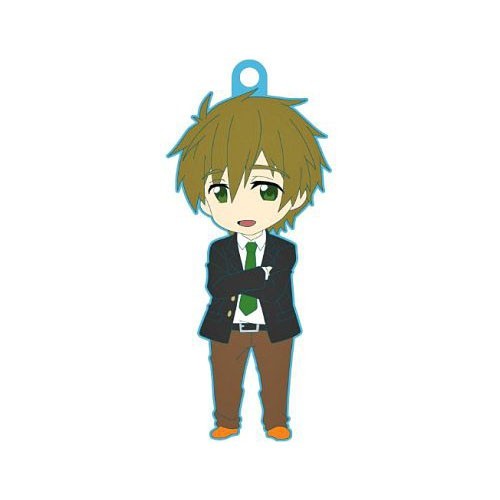 Free! - Iwatobi Swim Club Makoto Tachibana School Uniform Rubber Phone Strap picture