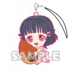 Bang Dream Ushigome Rimi Holding Pastry Glitter Ver. Poppin'Party Phone Strap