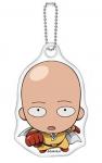 One Punch Man Saitama Miagete Mascot Key Chain