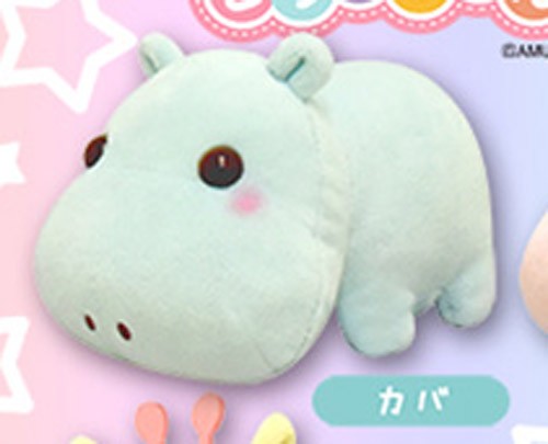 Yume Kawa Zoo Animal 6'' Hippo Amuse Prize Plush picture