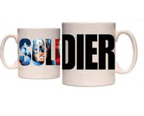 Marvel Captain America Soldier Color Change Coffee Mug Cup picture