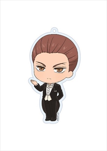 Welcome to Ballroom! Kiyoharu Hyoudou Dressed Up Acrylic Trading Key Chain
