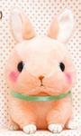 Cute Baby Animals 3'' Pink Bunny Amuse Plush Key Chain