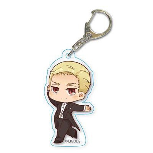 Welcome to Ballroom! Kaname Sengoku Dancing Acrylic Key Chain