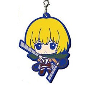 Attack on Titan Armin Rubber Gashapon Phone Strap