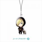 Yuri On Ice Yuri Plisetsky Casual Clothes Acrylic Phone Strap
