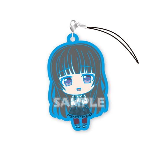 Bang Dream Shirokane Rinko Roselia Ver. Vol. 2 Gashapon Rubber Phone Strap picture