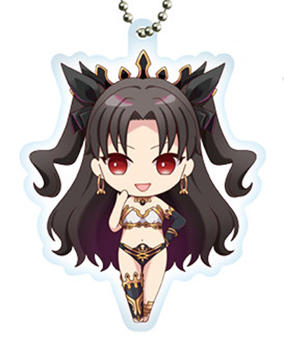 Fate Grand Order Ishtar Zettai Majuu Sensen Babylonia Acrylic Mascot Sega Key Chain