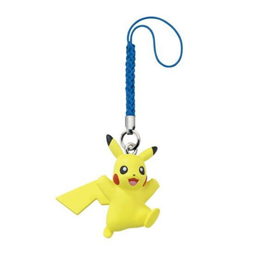 Pokemon Sword and Shield Pikachu Netsuke Mascot Phone Strap