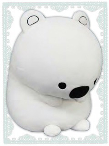 Zetsumetsu Kigu-shun 15'' Polar Bear Mochi Plush
