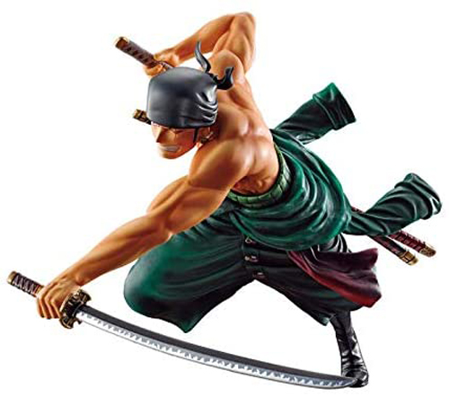 One Piece 6'' Roronoa Zoro Battle Memories Bandai Ichiban Figure picture