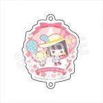 Bungo Stray Dogs x Sanrio Ysano Akiko Usahana Hello Kitty Acrylic Connecting Charm Fastener
