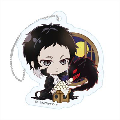 Bungo Stray Dogs Ryunosuke Akutagawa Puchi Choco Fall Acrylic Kadokawa Key Chain picture