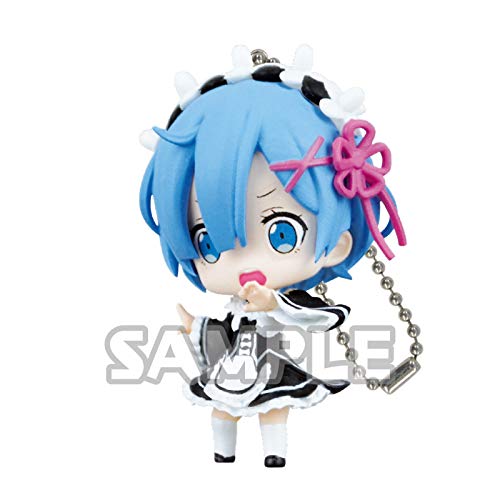 Re:Zero Rem Shocked Mascot Key Chain