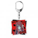 Zombie Land Saga Minamoto Sakura Zombie Ver. Acrylic Square Key Chain