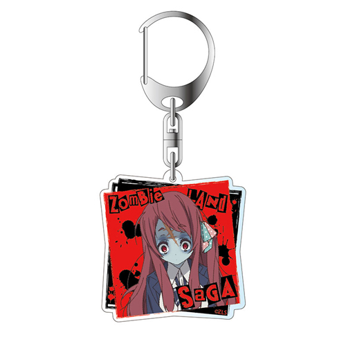 Zombie Land Saga Minamoto Sakura Zombie Ver. Acrylic Square Key Chain