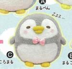 Marukoro Pen-chan 12'' Gray Fuzzy Penguin Amuse Prize Plush
