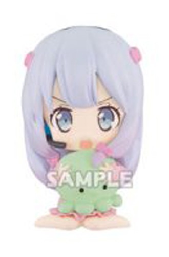 Eromanga Sensei 2'' Sagiri Izumi Holding Octopus Plush Trading Figure picture