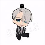Yuri on Ice Victor Nikiforov Petanko Rubber Phone Strap