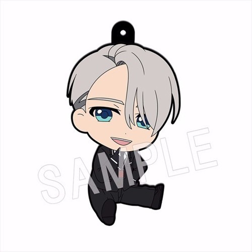 Yuri on Ice Victor Nikiforov Petanko Rubber Phone Strap
