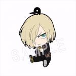 Yuri on Ice Yuri Plisetsky Petanko Rubber Phone Strap