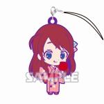Zombie Land Saga Minamoto Sakura Yukata Festival Gashapon Rubber Phone Strap