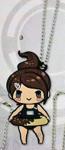 Super Dangan Ronpa Aoi Rubber Key Chain