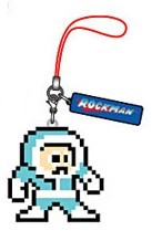 Megaman Dot Strap Vol. 2 Phone Strap Ice Man