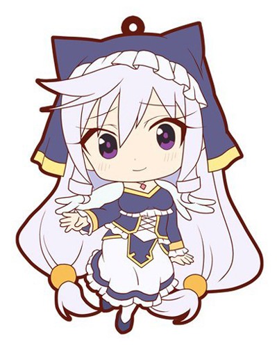 Konosuba Eris Niitengomu Rubber Phone Strap