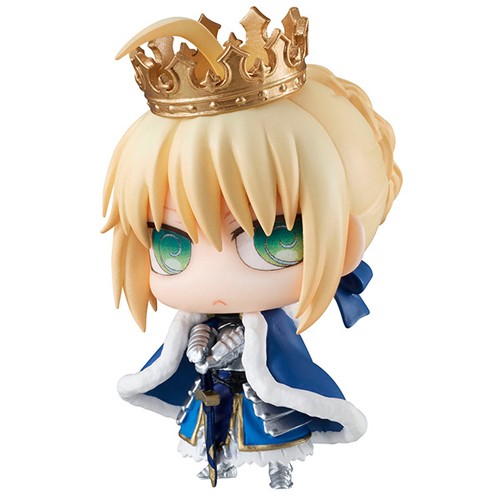 Fate Grand Order 3'' Saber Alteria Pendragon Petit Chara Chimimega Vol. 1 Trading Figure picture