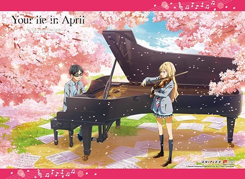Your Lie in April Springtime Wall Scroll Poster