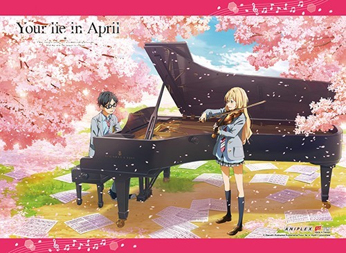 Your Lie in April Springtime Wall Scroll Poster picture