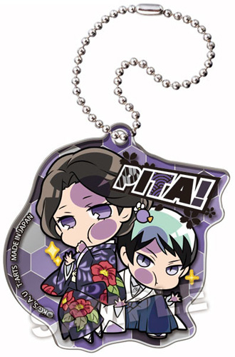 Demon Slayer Tamayo Yushirou Pita! Deforme Acrylic Keychain Vol. 2